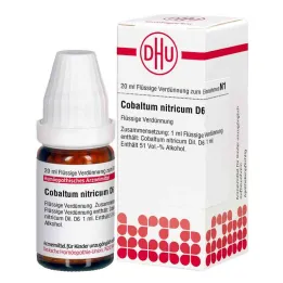 COBALTUM NITRICUM D 6 Razredčitev, 20 ml