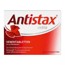 ANTISTAX Dodatni VenenKablets, 30 ur
