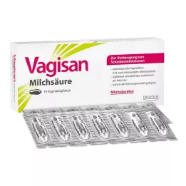 VAGISAN Mlečnokislinske vaginalne svečke, 14 kos