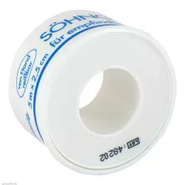 SÖHNGEN SILK 2,50 cmx5 m lepilni obliž, 1 kos