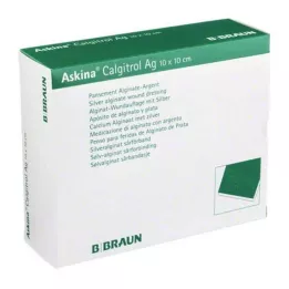 ASKINA Calgitrol AG 10x10 cm, 10 ur