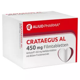 CRATAEGUS AL 450 mg filmsko obložene tablete, 100 kos