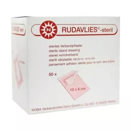 RUDAVLIES-sterilni bandažni mavec 6x10 cm, 50 kos