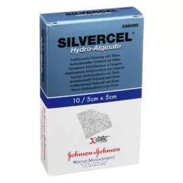 SILVERCEL hidroalginat povoj 5x5 cm, 10 ur