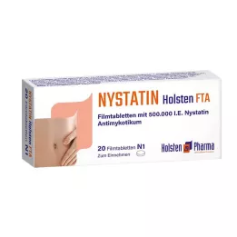 NYSTATIN Holsten filmsko obložene tablete, 20 kom