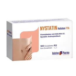 NYSTATIN Holsten filmsko obložene tablete, 100 kom