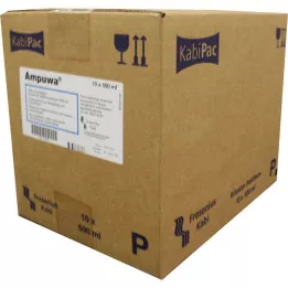 AMPUWA Raztopina za injiciranje/infundiranje v plastenki, 10X500 ml