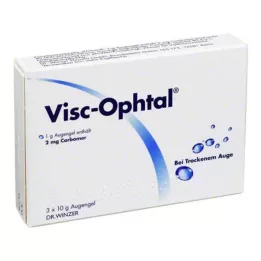 VISC OPHTAL Gel za oči, 3X10 g