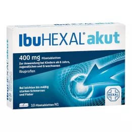 IBUHEXAL akut 400 filmsko obloženih tablet, 10 kom