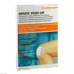 OPSITE Stebriček-OP Bandaža 8,5x9,5 cm, 5 kos