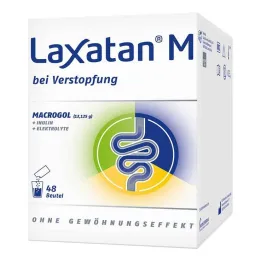 Laxatan M zrnca za pripravo peroralne suspenzije, 48 kosov