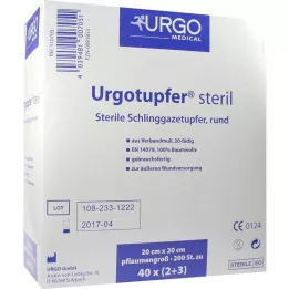 URGOTUPFER sliva sterilna 2+3, 200 kom