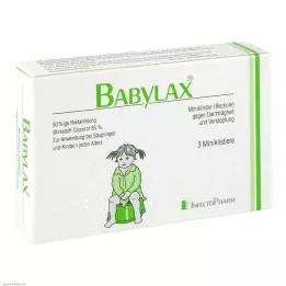 BABYLAX Klistir, 3 kos