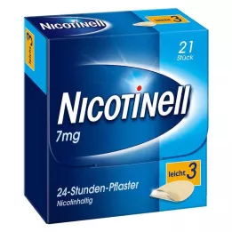 NICOTINELL 7 mg/24-urni omet 17,5 mg, 21 ur