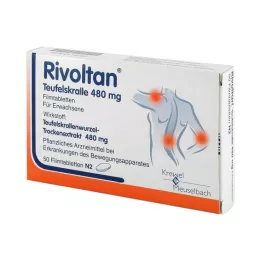 RIVOLTAN Vražji krempelj 480 mg filmsko obložene tablete, 50 kos