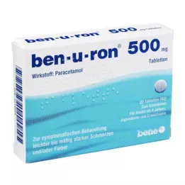 BEN-U-RON 500 mg tablete, 20 kom