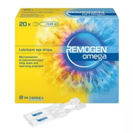 REMOGEN Omega kapljice za oko, 20X0,25 ml