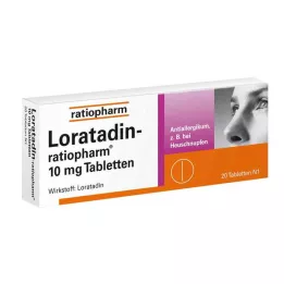 LORATADIN-ratiopharm 10 mg tablete, 20 kom