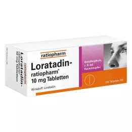 LORATADIN-ratiopharm 10 mg tablete, 100 kom