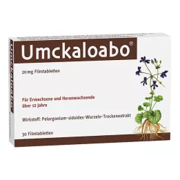 UMCKALOABO 20 mg filmsko obložene tablete, 30 kom