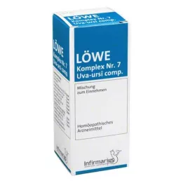 LÖWE KOMPLEX št. 7 Uva Ursi Comp.Sropfen, 50 ml