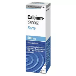 CALCIUM SANDOZ forte šumeče tablete, 20 kom