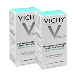 Vichy dezodorantna krema z regulacijskim učinkom, 2x30 ml
