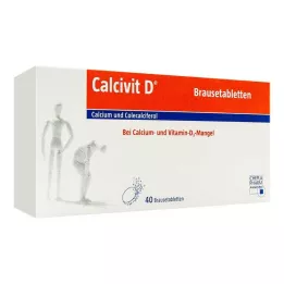 CALCIVIT D šumeče tablete, 40 kom