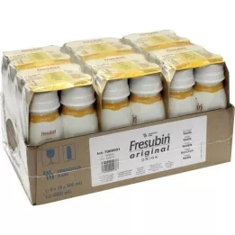FRESUBIN ORIGINAL DRINK steklenica za pitje vanilije 6x4x200 ml