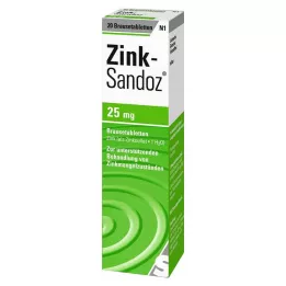 ZINK SANDOZ Šumeče tablete, 20 kom