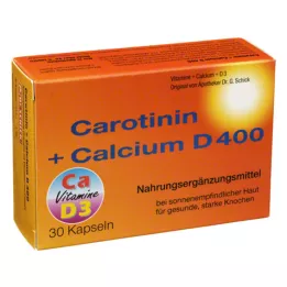 CAROTININ+Kalcij D 400 kapsul, 30 kom
