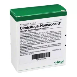 CIMICIFUGA HOMACCORD Ampules, 10 ur