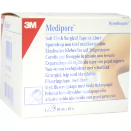 MEDIPORE Pritrditev flis HypoAllerg.10cmx10m 2991NP-2, 1 ST