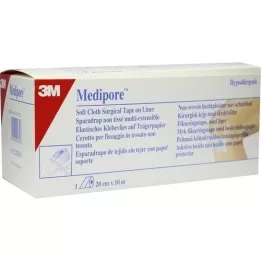 MEDIPORE Fiksni hipoalergeni flis. 20cmx10m 2991NP-4, 1 kos