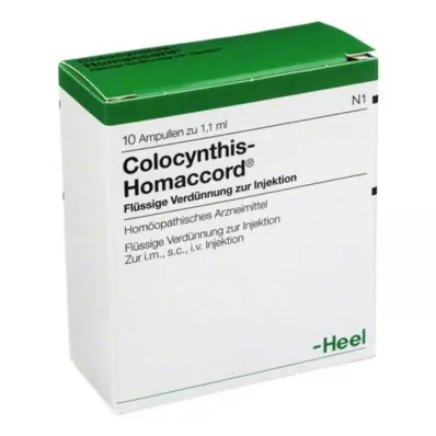 COLOCYNTHIS HOMACCORD Ampule, 10 kos