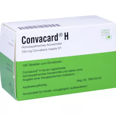 CONVACARD H tablete, 100 kos