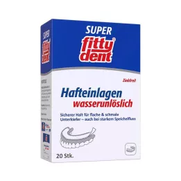 FITTYDENT Super lepilne blazinice Comfort, 20 kos