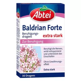 ABTEI Baldrian forte obložene tablete, 30 kos