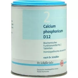 BIOCHEMIE DHU 2 Calcium phosphoricum D 12 tabl., 1000 St