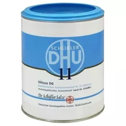 BIOCHEMIE DHU 11 Silicea D 6 tablet, 1000 kom