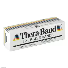 THERA BAND Trak za vadbo 5,5 m srednje močan rdeč, 1 kos