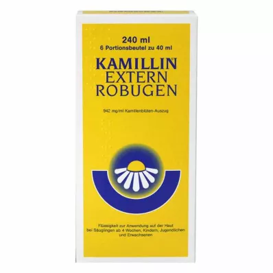 KAMILLIN Extern Robugen raztopina, 6X40 ml KAMILLIN Extern Robugen raztopina, 6X40 ml