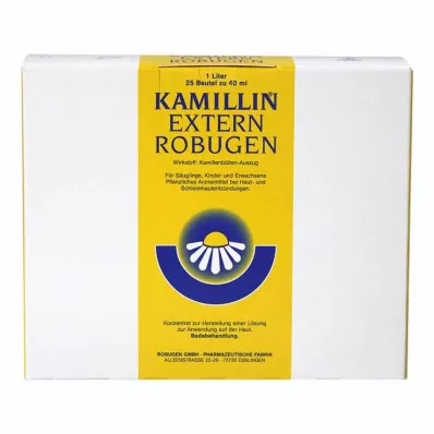 KAMILLIN Extern Robugen raztopina, 25X40 ml KAMILLIN Extern Robugen raztopina, 25X40 ml