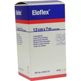 ELOFLEX Kompresijski povoj 12 cm x 7 m, 1 kos