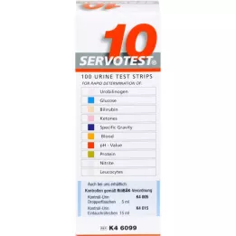 SERVO 10 testnih lističev, 100 kosov
