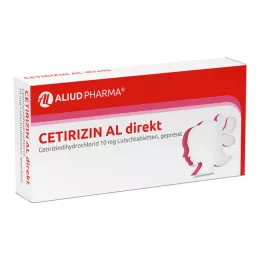 CETIRIZIN AL direktne pastile, 7 kom