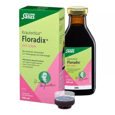 FLORADIX z železom peroralna raztopina, 250 ml FLORADIX z železom peroralna raztopina, 250 ml