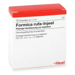 FORMICA RUFA INJEEL Ampule, 10 kos