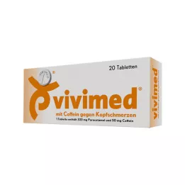 VIVIMED s kofeinom tablete proti glavobolu, 20 kom