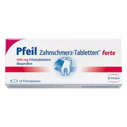 PFEIL Zobobol Tablete forte filmsko obložene tablete, 10 kos